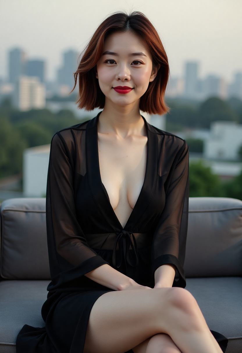 伊犁草原上延伸至远山的绿色草坡
